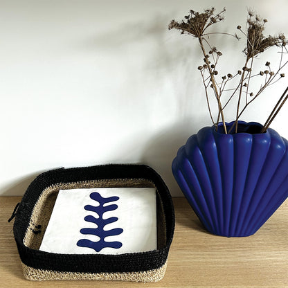 Vase ceramic Coki mm bleu