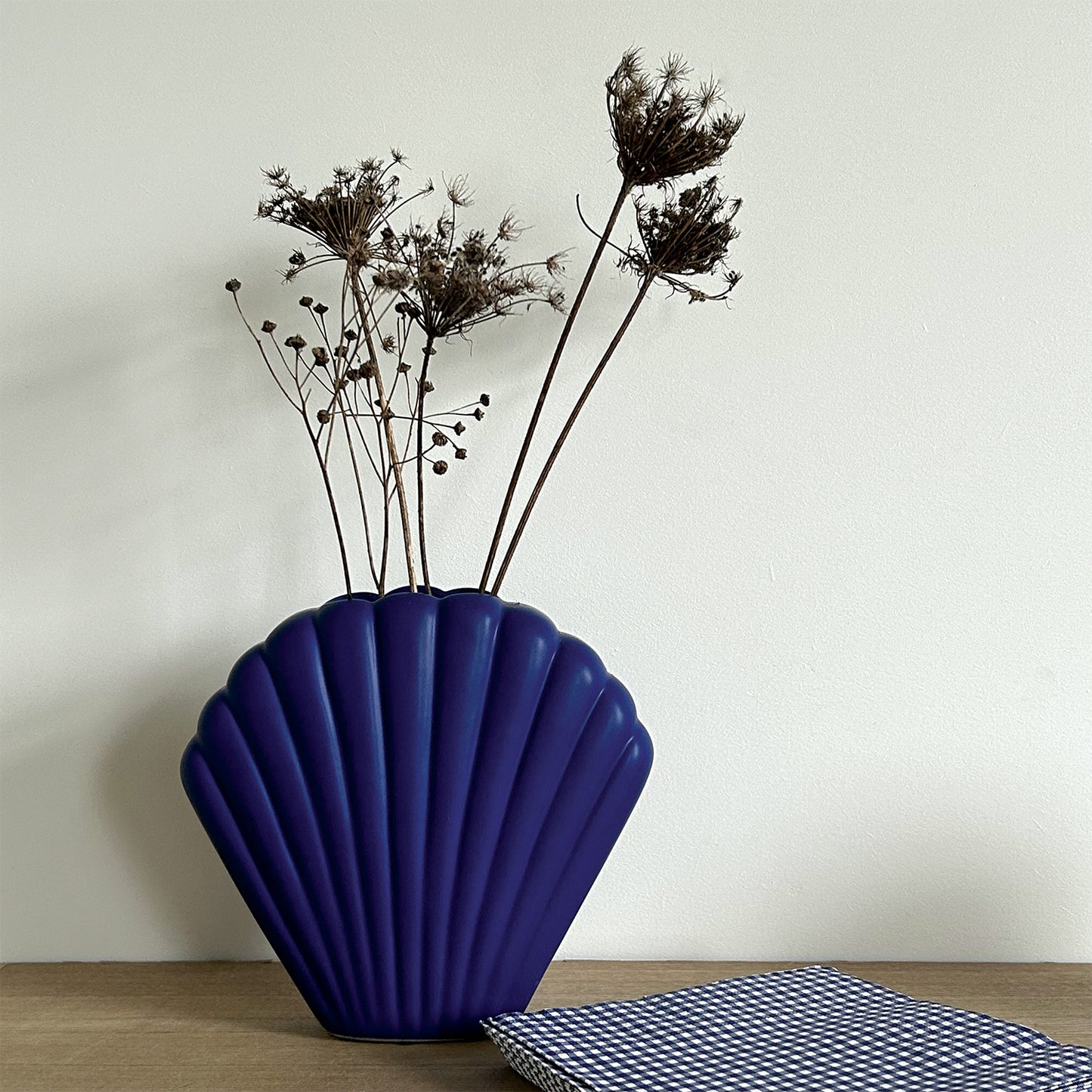 Vase ceramic Coki mm bleu