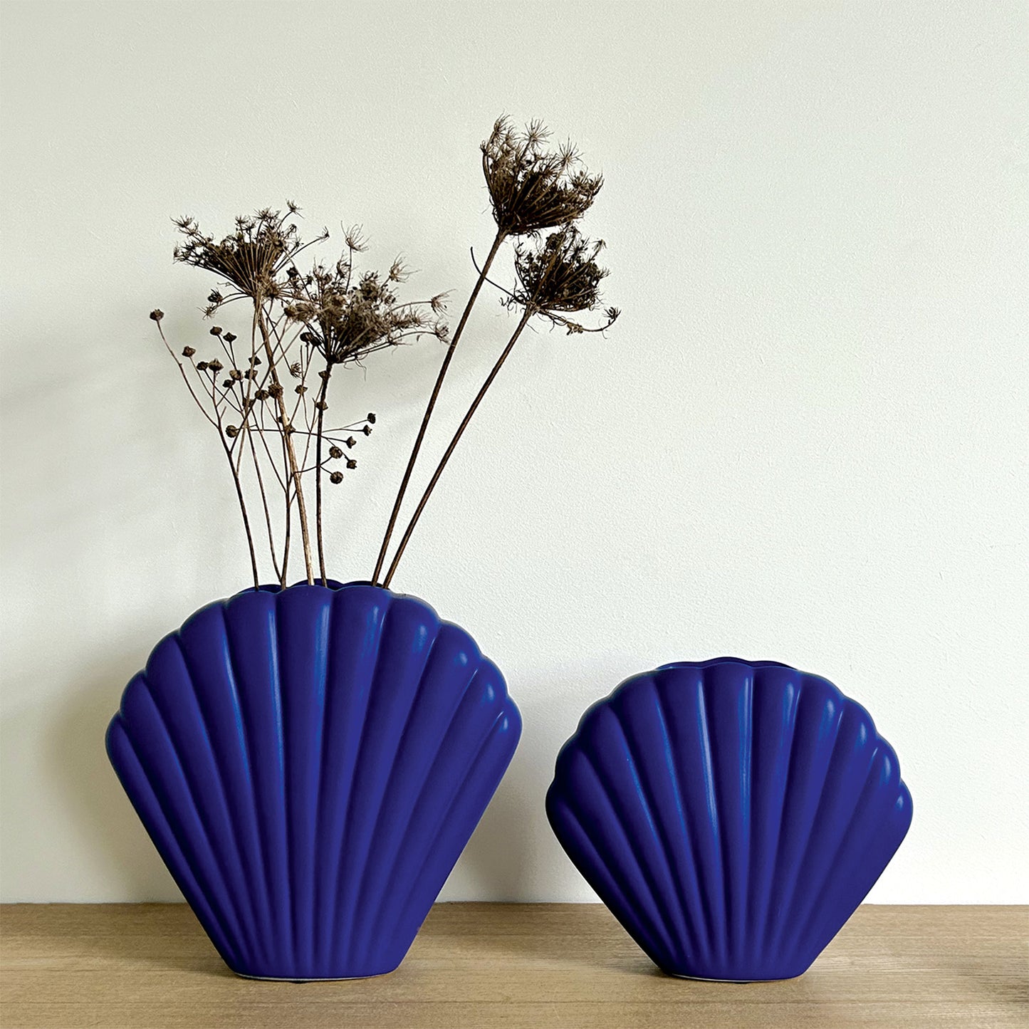 Vase ceramic Coki mm bleu