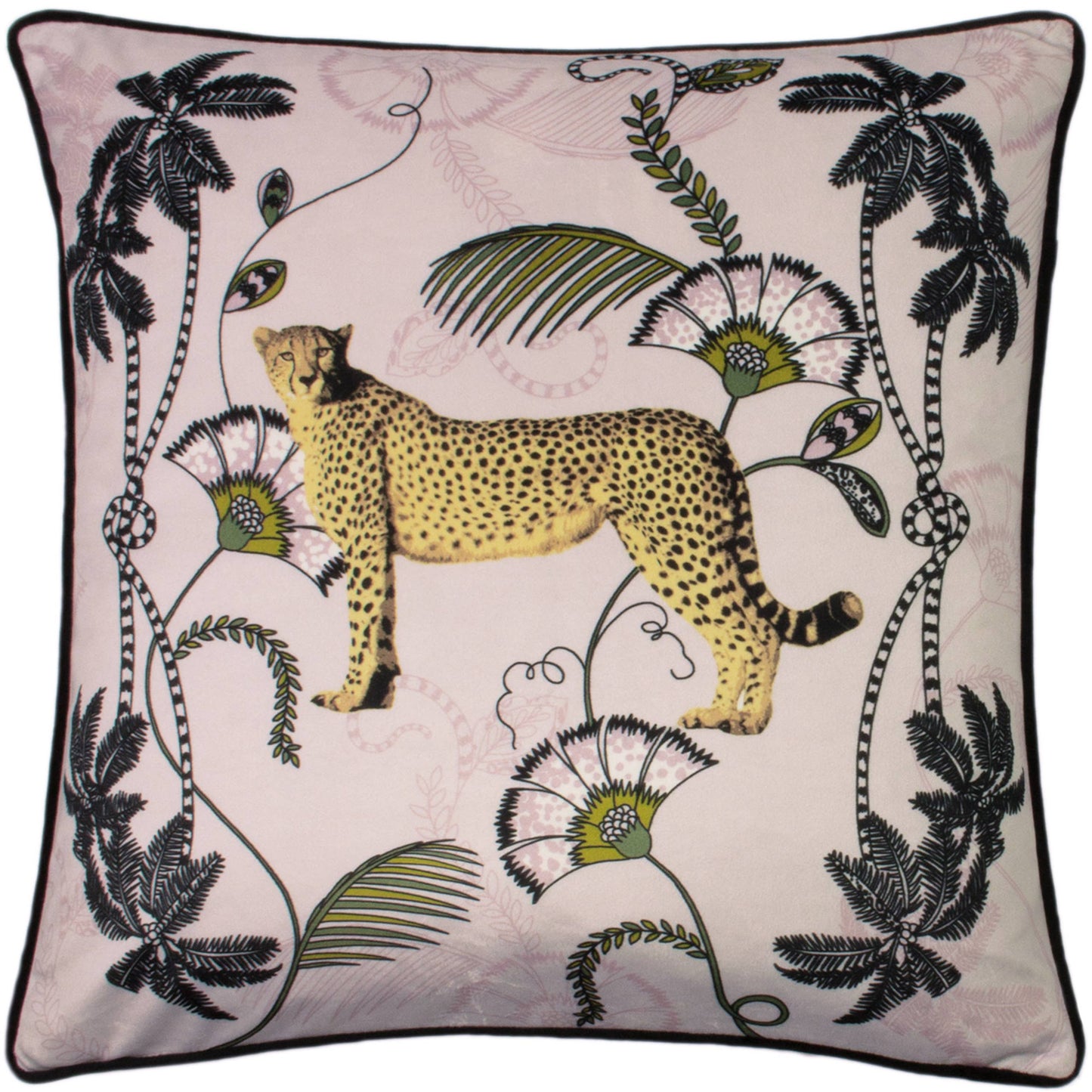 Housse de coussin Tropica Cheetah Blush 45 x 45 cm