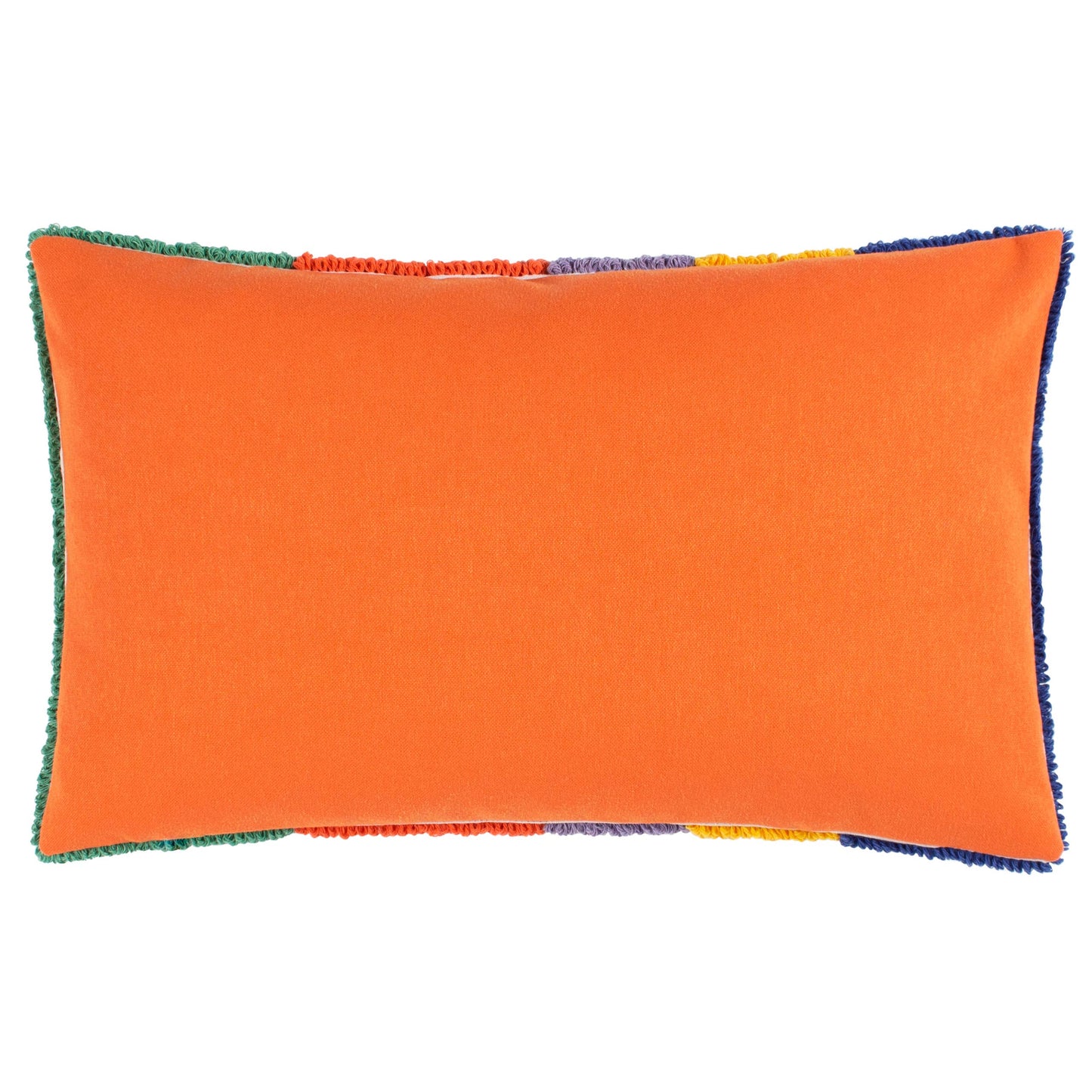 Housse de coussin tricoté Disco multicolore 30 x 50 cm